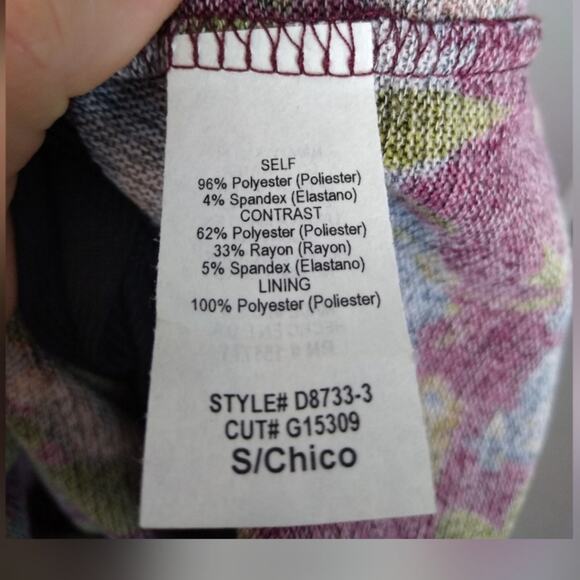 Hail3y: 23 Effey Floral Short Sleeve Sweater Dress Size Small - Picture 11 of 11